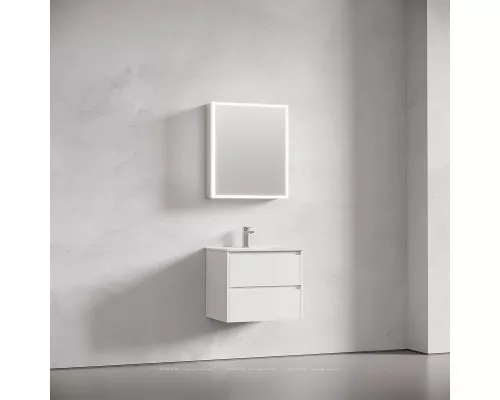 Зеркальный шкаф Sancos Evoke 60 SC8060 с подсветкой цвет Серый
