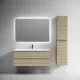 Тумба под раковину Sancos Folk 120 FL120CP подвесная цвет Капучино