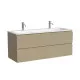 Тумба под раковину Sancos Folk 120 FL120CP подвесная цвет Капучино