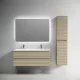Тумба под раковину Sancos Folk 120 FL120CP подвесная цвет Капучино