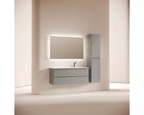 Тумба под раковину Sancos Folk 120 R FL120RES подвесная цвет Ergraut soft
