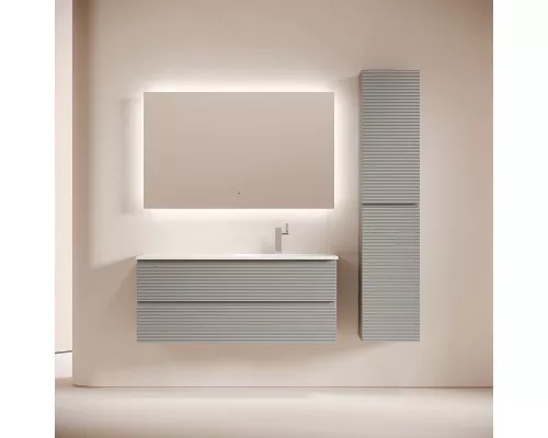 Тумба под раковину Sancos Folk 120 R FL120RES подвесная цвет Ergraut soft