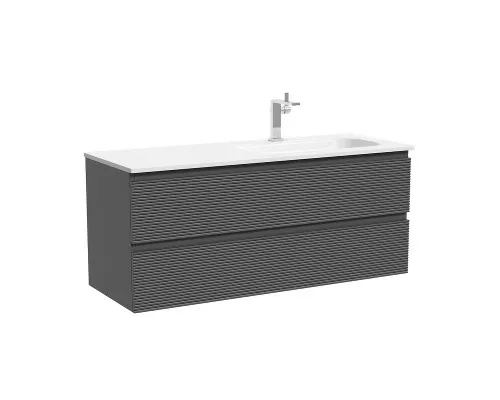 Тумба под раковину Sancos Folk 120 R FL120RGS подвесная цвет Grey soft