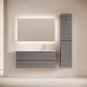 Тумба под раковину Sancos Folk 120 R FL120RGS подвесная цвет Grey soft