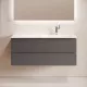 Тумба под раковину Sancos Folk 120 R FL120RGS подвесная цвет Grey soft