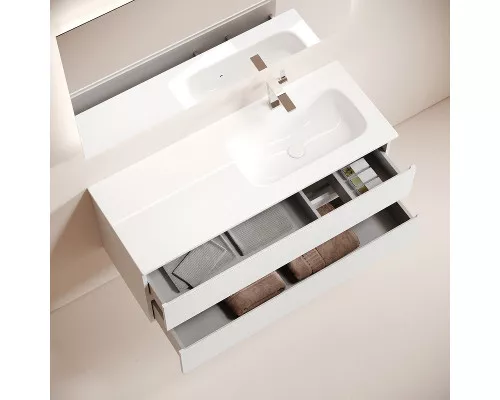 Тумба под раковину Sancos Folk 120 R FL120RW подвесная цвет Bianco