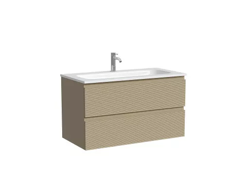 Тумба под раковину Sancos Folk 90 FL90CP подвесная цвет Капучино