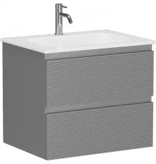 Тумба под раковину Sancos Folk 60 FL60ES подвесная Ergraut soft