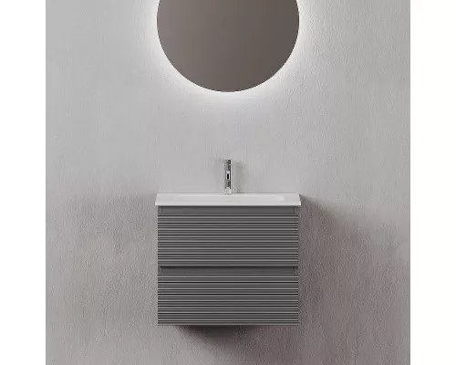 Тумба под раковину Sancos Folk 60 FL60GS подвесная Grey soft