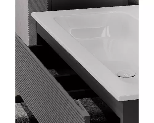Тумба под раковину Sancos Folk 60 FL60GS подвесная Grey soft