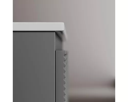 Тумба под раковину Sancos Folk 60 FL60GS подвесная Grey soft