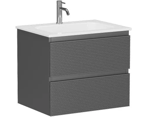 Тумба под раковину Sancos Folk 60 FL60GS подвесная Grey soft