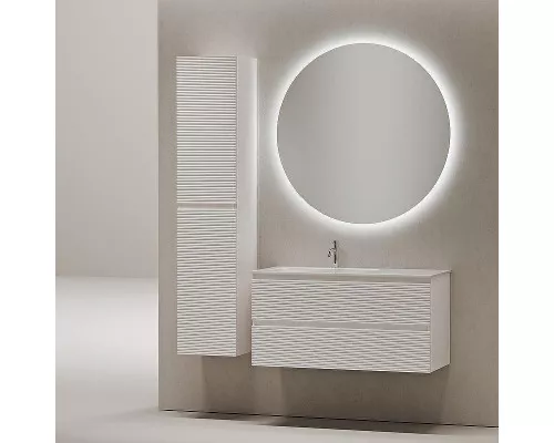Тумба под раковину Sancos Folk 100 L FL100LW подвесная Bianco