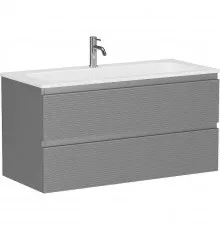 Тумба под раковину Sancos Folk 100 FL100ES подвесная Ergraut soft