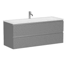 Тумба под раковину Sancos Folk 120 FL120ES подвесная Ergraut soft