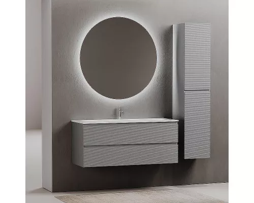 Тумба под раковину Sancos Folk 120 FL120ES подвесная Ergraut soft