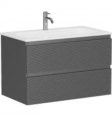 Тумба под раковину Sancos Folk 80 FL80GS подвесная Grey soft