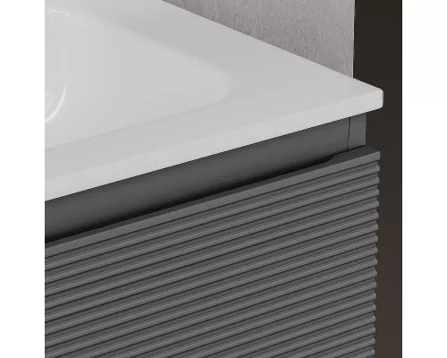 Тумба под раковину Sancos Folk 100 FL100GS подвесная Grey soft