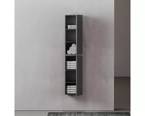 Шкаф пенал Sancos Folk 35 PFL35GS подвесной Grey soft