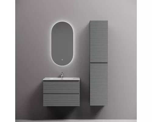Тумба под раковину Sancos Folk 70 FL70ES подвесная Ergraut soft Ergraut soft