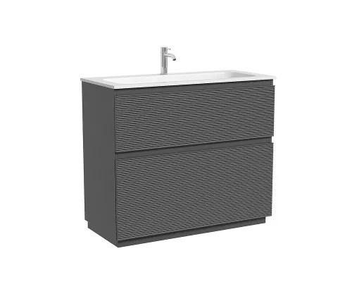 Тумба под раковину Sancos Folk Floor 100 FL100FGS цвет Grey soft
