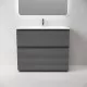 Тумба под раковину Sancos Folk Floor 100 FL100FGS цвет Grey soft