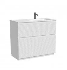 Тумба под раковину Sancos Folk Floor 100 R FL100FRW цвет Bianco
