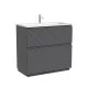 Тумба под раковину Sancos Folk Floor 90 FL90FGS цвет Grey soft