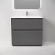 Тумба под раковину Sancos Folk Floor 90 FL90FGS цвет Grey soft