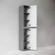 Шкаф пенал Sancos Folk Floor 35 PFL35FGS цвет Grey soft