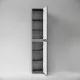Шкаф пенал Sancos Folk Floor 35 PFL35FGS цвет Grey soft