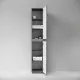 Шкаф пенал Sancos Folk Floor 35 PFL35FGS цвет Grey soft