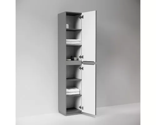Шкаф пенал Sancos Folk Floor 35 PFL35FGS цвет Grey soft