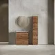 Тумба под раковину Sancos Libra Floor 80 LB80FECH Дуб чарльстон