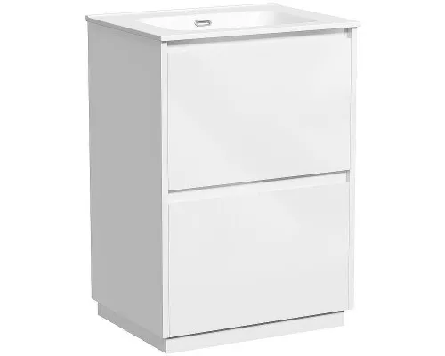 Тумба под раковину Sancos Libra Floor 60 LB60FW Белый глянец