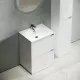 Тумба под раковину Sancos Libra Floor 60 LB60FW Белый глянец