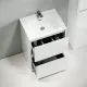 Тумба под раковину Sancos Libra Floor 60 LB60FW Белый глянец