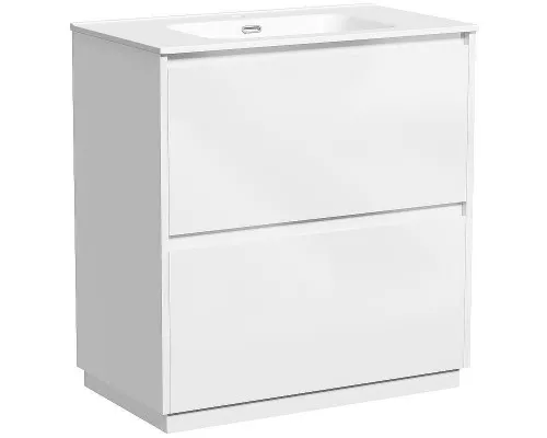 Тумба под раковину Sancos Libra Floor 80 LB80FW Белый глянец