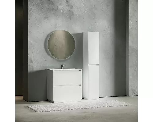 Тумба под раковину Sancos Libra Floor 80 LB80FW Белый глянец