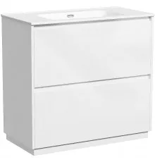 Тумба под раковину Sancos Libra Floor 90 LB90FW Белый глянец