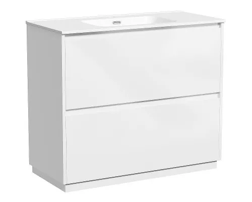 Тумба под раковину Sancos Libra Floor 100 LB100FW Белый глянец