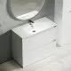 Тумба под раковину Sancos Libra Floor 100 LB100FW Белый глянец