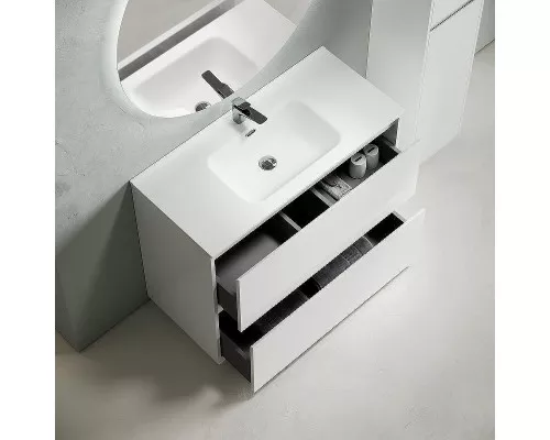 Тумба под раковину Sancos Libra Floor 100 LB100FW Белый глянец