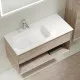 Тумба под раковину Sancos Marmi 1.0 100 L MR1.0100LEG подвесная Дуб галифакс натуральный