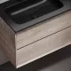 Тумба под раковину Sancos Marmi 2.0 100 L MR2.0100LEG подвесная Дуб галифакс натуральный