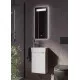 Тумба под раковину Sancos Mini 37 L MN35WL подвесная Белый глянец