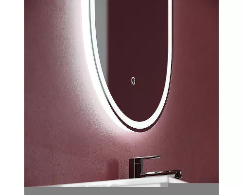 Зеркало Sancos Oval 45 OV45F с подсветкой с сенсорным выключателем и диммером
