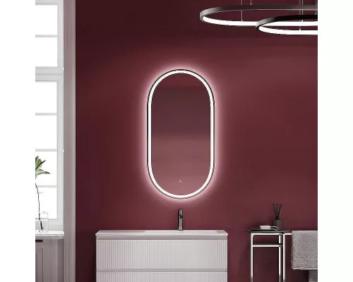 Зеркало Sancos Oval 55 OV55F с подсветкой с сенсорным выключателем и диммером