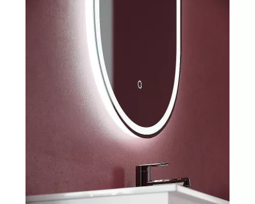 Зеркало Sancos Oval 55 OV55F с подсветкой с сенсорным выключателем и диммером