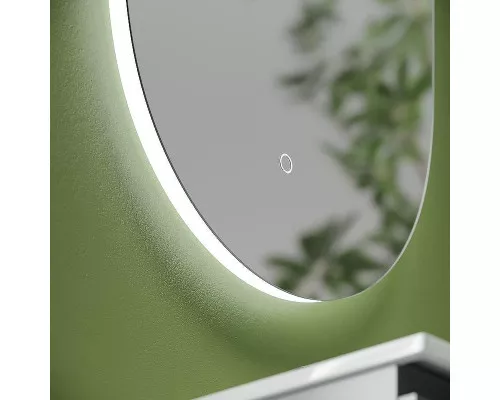 Зеркало Sancos Oval 45 OV45C с подсветкой с сенсорным выключателем и диммером